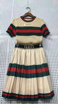 Luxury Knit Top & Pleated Skirt Set
